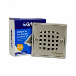 PASCON RECTAGULAR 12"X3" ACERO INOX. ELITE GRIVEN GRV- SD-15S