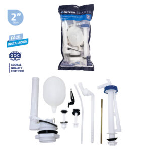 KIT DE REPUESTO P/ INODORO 2" GRIVEN GVB-MP-020