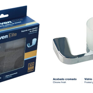 ACCESORIOS P/ BAÑO DE 6 PZS.CROM.ELITE GRIVEN GRV-BS01- SBS
