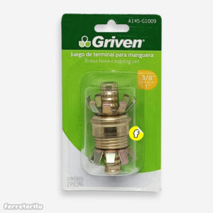 TERMINAL P/ MANGUERA DE 3/8'' BLISTER GRIVEN A145-G1009