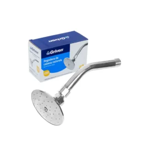 DUCHA METALICA REGADERA REDONDA DE 3.5'' GRIVEN A145- DT8602