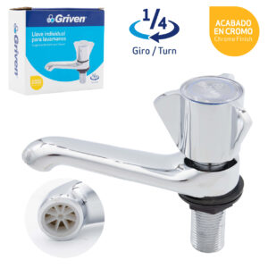 LLAVE P/ LAVAMANO SENC. MET. TIPO SAYCO GRIVEN A367- D8510