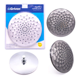 DUCHA REDONDA DE 8" GRANDE BLISTER GRIVEN A367-Y910