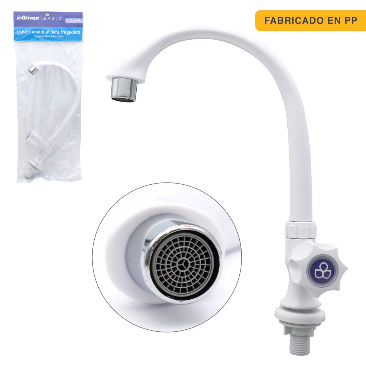 LLAVE P/ PANTRY SENC. BLANCA GRIVEN A367-KX81043W
