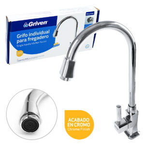 LLAVE P/ PANTRY SENC. MET. NIQUELADA GRIVEN A367-SH008A