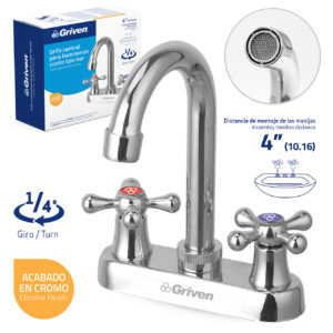 LLAVE CHORRO DE 1/2" ANTI ROBO NIQ. GRIVEN A367-ZB150