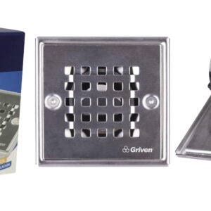 PASCON P/ BAÑO DE 4'' MET. INOX.GRIVEN A367-SD-10D