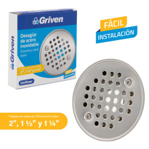 PASCON P/ BAÑO INOXIDABLE DE 4'' RED. GRIVEN A367-RSD- 10A1
