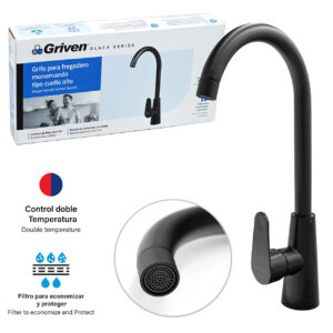 LLAVE P/ PANTRY SENC. PALANCA NEGRO GRIVEN A367-BF602-3- 8