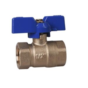LLAVE DE PASE DE 1/2'' MET. MAN/ AZUL BRONCE GRIVEN VA- 115G-1-2-VEN