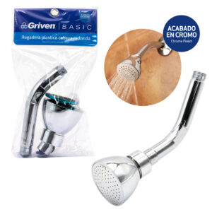 DUCHA REDONDA SENC. EN BOLSA GRIVEN GVB-HL-DP-21