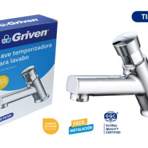 LLAVE P/ LAVAMANO SENC. PUSH AUTOMATIC GRIVEN GV-DFZ-2