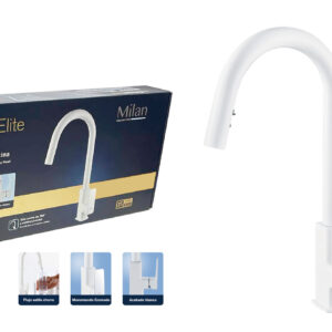 LLAVE P/ PANTRY SENC. BLANCA ELITE GRIVEN GRV-EKF-1W-3-8