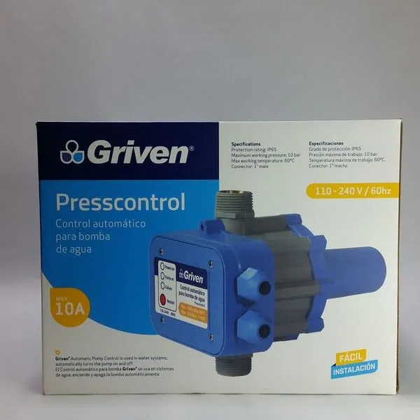 DUCHA DE 2'' REGADERA CUADRADA C/ BRAZO GRIVEN A145- D8603