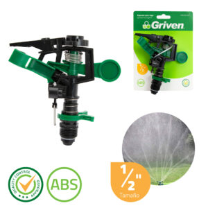 ASPERSOR DE ESTACA PLASTICO VERDE GRIVEN GVG-SK-2201