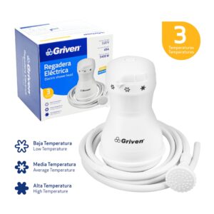 DUCHA ELECTRICA DE 5400 W. 3 TEMPERATURAS GRIVEN A367- GT04