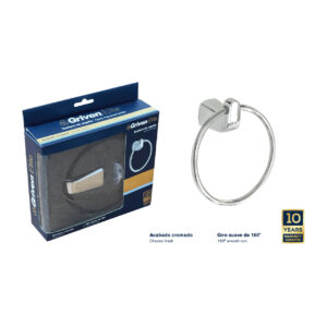 TOALLERA TIPO ARO CROM. GRIVEN ELITE GRV-BS01-TR