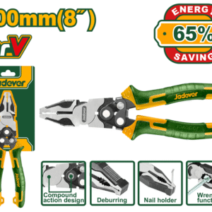 ALICATE DE 8'' DE COMBINACION JADEVER JDPL1768