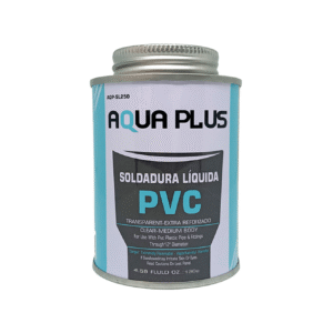 LLAVE DE PASE DE 4'' PVC LISA AQUA PLUS PVC-4PP