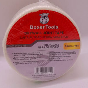 CINTA DE FIBRA P/ GYPSUM DE 50 MM.x 90 MT. BOXER NT1913-90