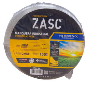 MANGUERA P/ COMPRESOR DE 30 MT.x 3/8"x 1/4" ZASC Z- PRH3LY-102