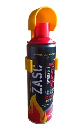 EXTINGUIDOR P/ FUEGO SPRAY DE 500ML ZASC Z-ZP12FS