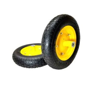 RUEDA NEUMATICA DE 10" EJE DE 21 MM. ZASC Z-PNW10X4