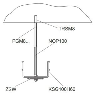 RUEDA SOLIDA DE 10" EJE DE 5/8" ZASC Z-SW10X2.5