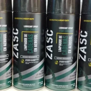 LIMPIADOR DE CADENA DE MOTO AEROSOL 450 ML. ZASC Z- ZP40CL