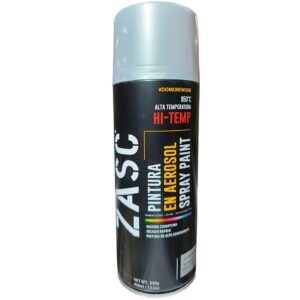SPRAY PINTURA PLATEADO ALTA TEMP. 400 ML. ZASC Z- SPHT1300S