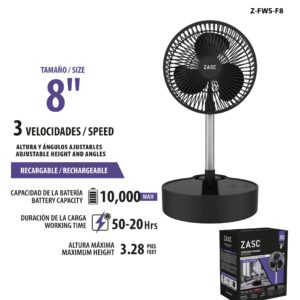 DISCO FLAP DE 7-1/2''x 7/8''#40 OXI ALUMINIO ZASC Z-FD180X22- 40