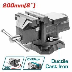 PRENSA DE BANCO DE 8'' BASE GIRATORIA TOTAL THT6186