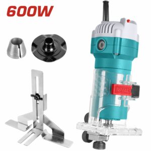 RUTEADORA DE 600 W. 110 V. 1/4'' TOTAL UTLT6001