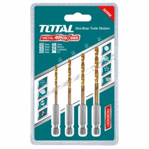 BROCA P/METAL HSS (1.5-4MM) C/ EXTEN. 4PZS BLISTER TOTAL TACSD4041