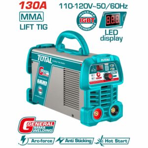SOLDADOR INVERTER 130 AMP. 110-120V. TOTAL UTW213059