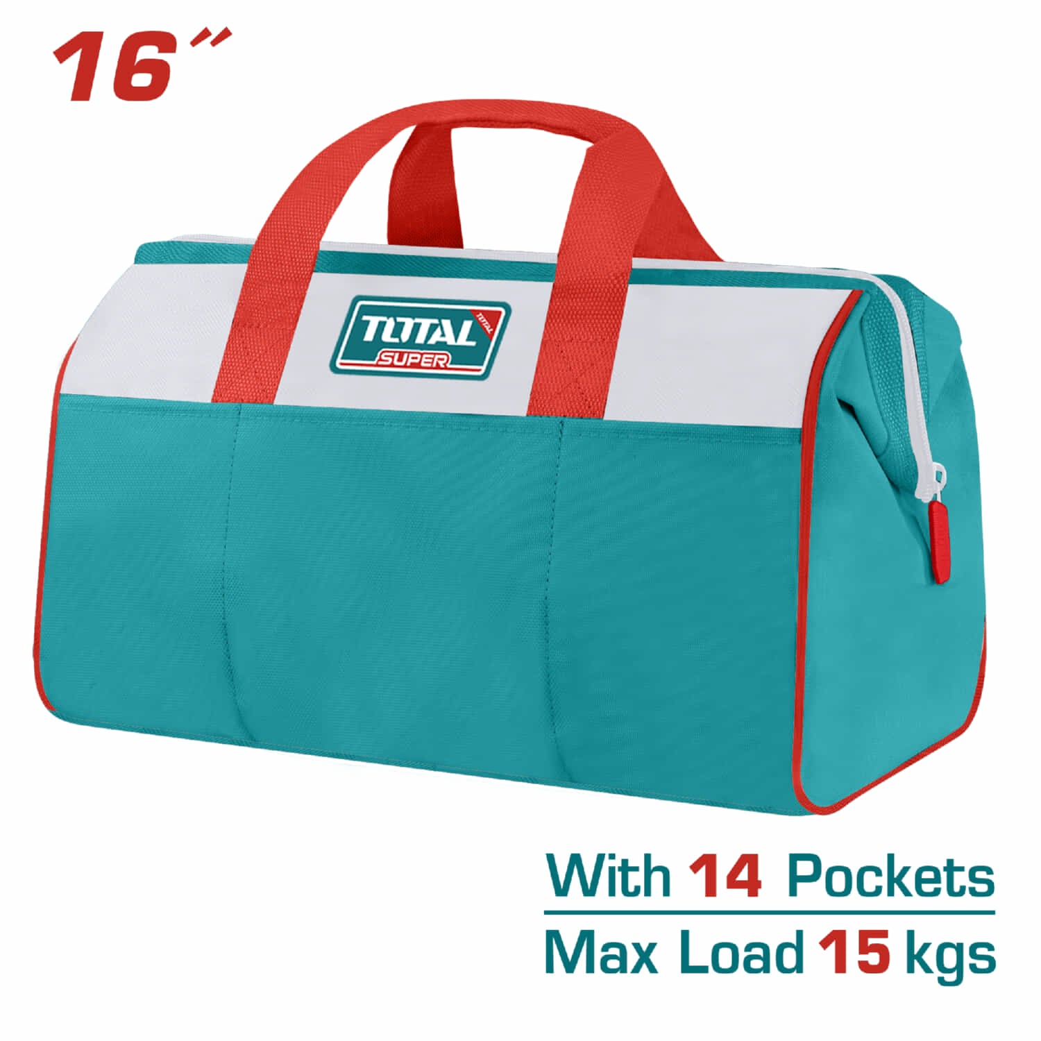 BOLSO P/ HERRAMIENTAS DE 16'' TOTAL THT261625