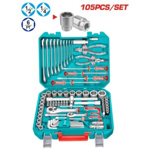 RATCH DE 1/2'',1/4'' SET DE 105 PZS. TOTAL THKTHP61057