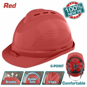CASCO DE SEGURIDAD C/ ROJO TOTAL TSP2604