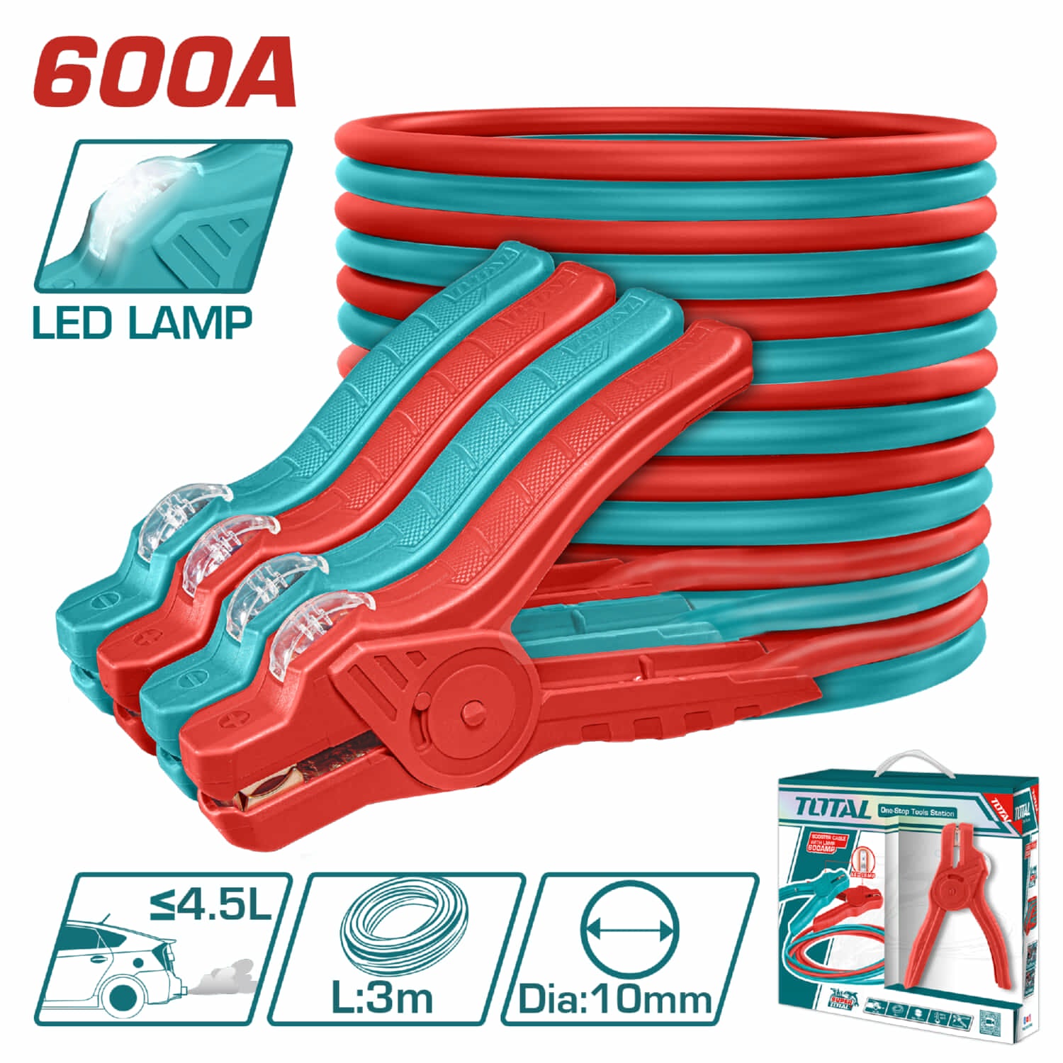 CABLE P/ PASAR CORRIENTE DE 600 A. TOTAL PBCA16008