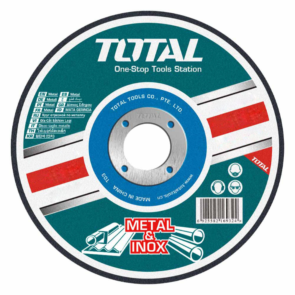 DISCO P/ CORTE MET. DE 4-1/2''x 3/64'' FINO TOTAL TAC2211151