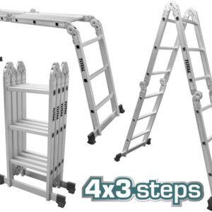 ESCALERA  ARTICULADA DE 4 SEGMENTOS TOTAL THLAD04431