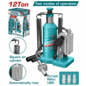 GATA HIDRAULICA / NEUMATICA DE 12 TON. T/ BOTELLA TOTAL THT109126