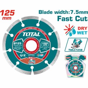 DISCO DIAMANT. DE 5'' SEGM. TOTAL TAC111254