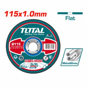 DISCO P/ CORTE MET. DE 4-1/2''x 1.0 MMx 7/8'' PLANO TOTAL TAC2101151