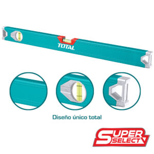 NIVEL DE ALUMINIO DE 60 CM. TOTAL TMT26036