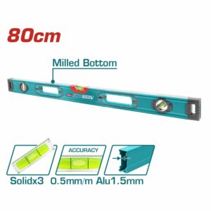 NIVEL DE 80 CM. ALUMINIO TOTAL TMT28028