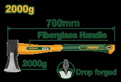 HACHA DE AVIACION 2000 GR. M/ FIBRA JADEVER JDHM6322