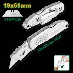 CUCHILLA PLEGABLE 173MM EN BLISTER JADEVER JDSK9461