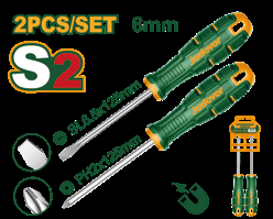 DESARMADOR DE 2 PZS ESTRELLA/ RANURA JADEVER JDSSA402