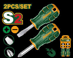 DESARMADOR PHILLIPS DE 2 PCS IMANT. M/FORRADO JADEVER JDSSB402